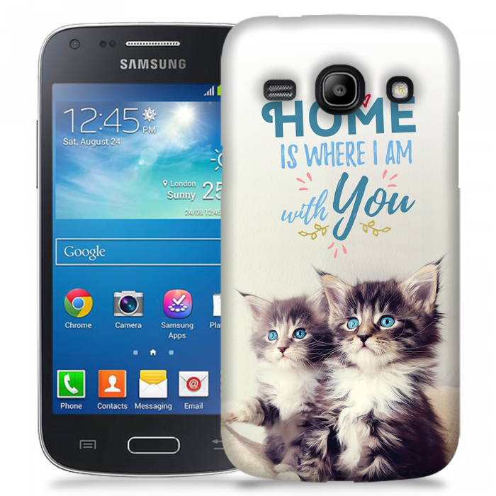 UTGATT5 - Skal till Samsung Galaxy Core Plus - Home is with you