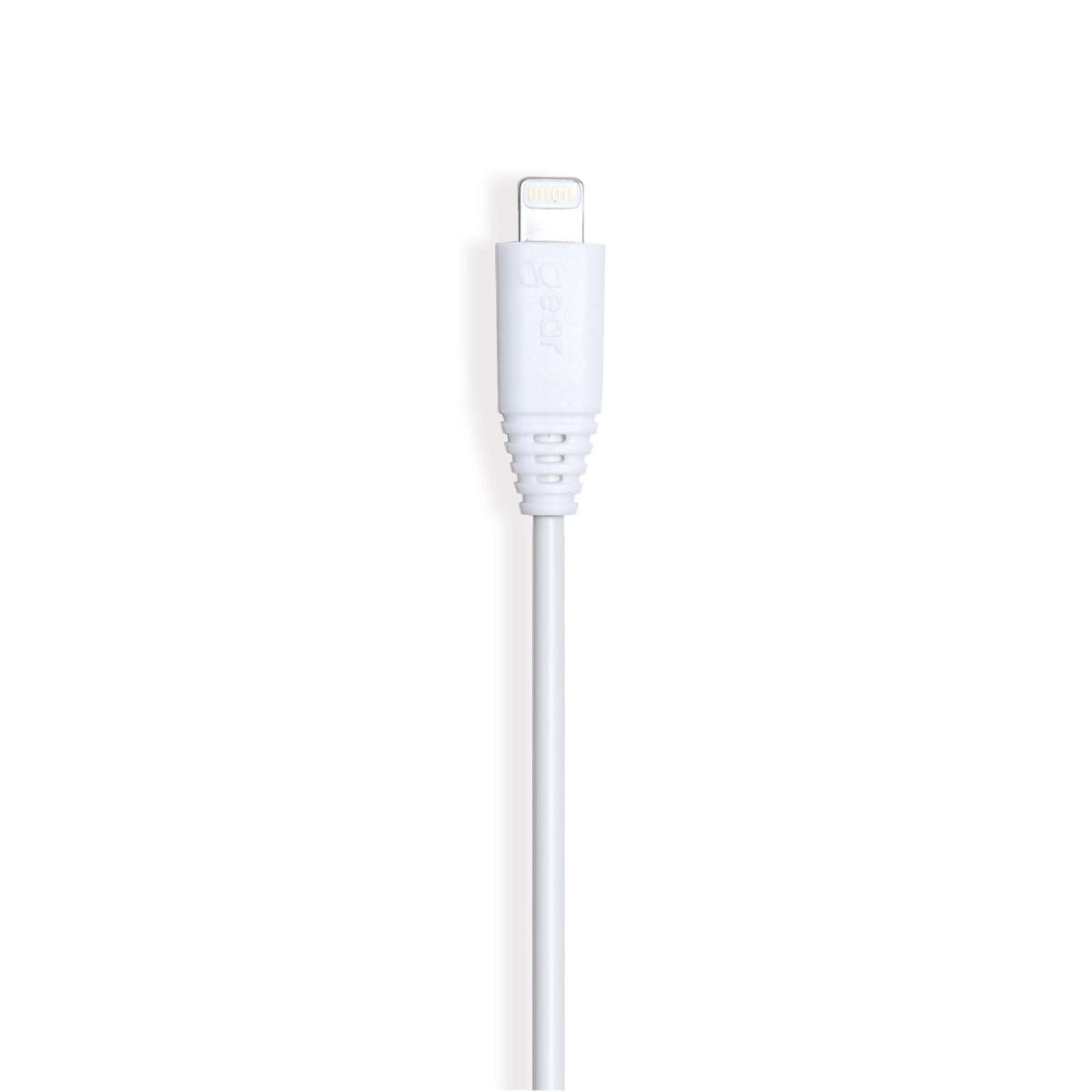 GEAR
GEAR Laddkabel Lightning 0.3m Vit Rund Kabel