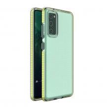 Ruhtel - Spring bumper skal till Samsung Galaxy S21 5G - Gul