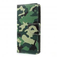 A-One Brand - Plånboksfodral till Sony Xperia XA1 - Kamouflage