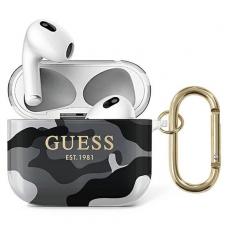 Guess - Guess Skal Camo Collection Airpods 3 - Svart