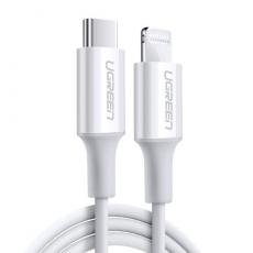 Ugreen - Ugreen MFi USB-C Till Lightning Kabel 0.5 m - Vit