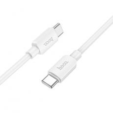 Hoco - Hoco USB-C Till USB-C Kabel 1m 60W - Vit
