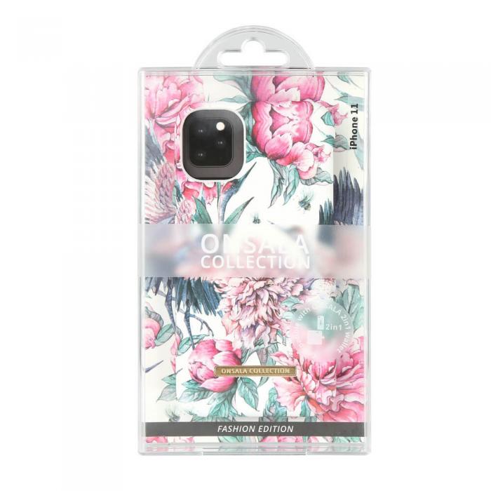 UTGATT1 - ONSALA Mobilskal Soft Pink Crane iPhone 11