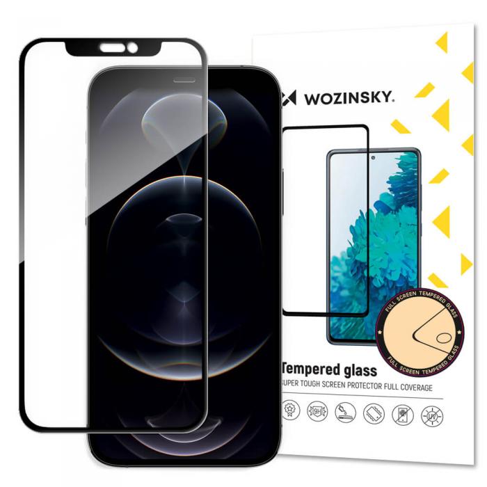 Wozinsky - Wozinsky Full Glue Hrdat Glas till iPhone 13 Mini - Svart