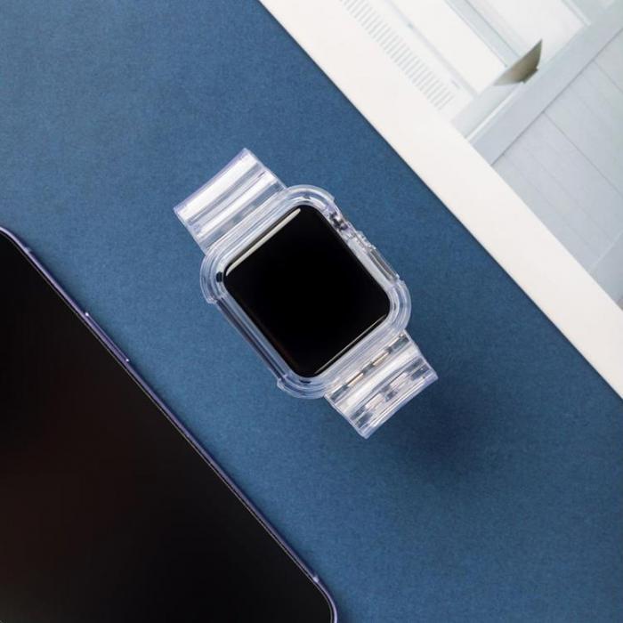OEM - Armband kompatibelt med Apple Watch 6 / 5 / 4 / SE 44mm - Bl
