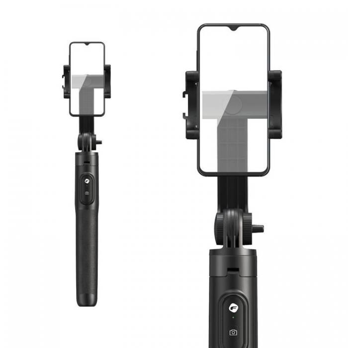 Forcell - Forcell Selfie Stick Tripod Bluetooth F-Grip - Svart
