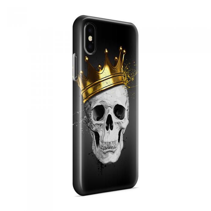 UTGATT5 - Skal till Apple iPhone X - Royal Skull