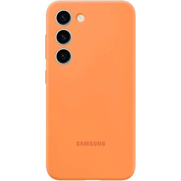 OEM - Samsung fodral i silikon fr Samsung Galaxy S23, orange