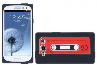A-One Brand - Cassette silikon skal till Samsung Galaxy S3 i9300 (Svart)