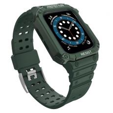 OEM - Armband kompatibelt med Apple Watch 4/5/6/7/SE (42/44/45mm) Grön