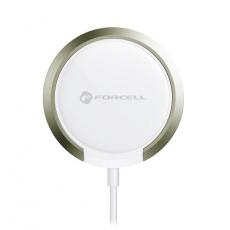 Forcell - Forcell Magsafe Induction Laddare Med Stand - Vit