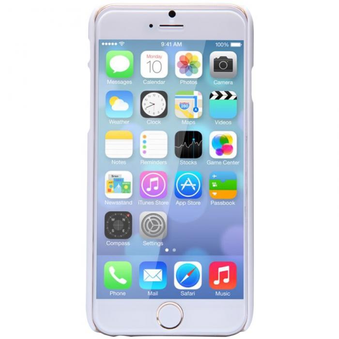 UTGATT5 - Nillkin Frosted Shield Baksideskal till Apple iPhone 6 / 6S + Skrmskydd - Vit