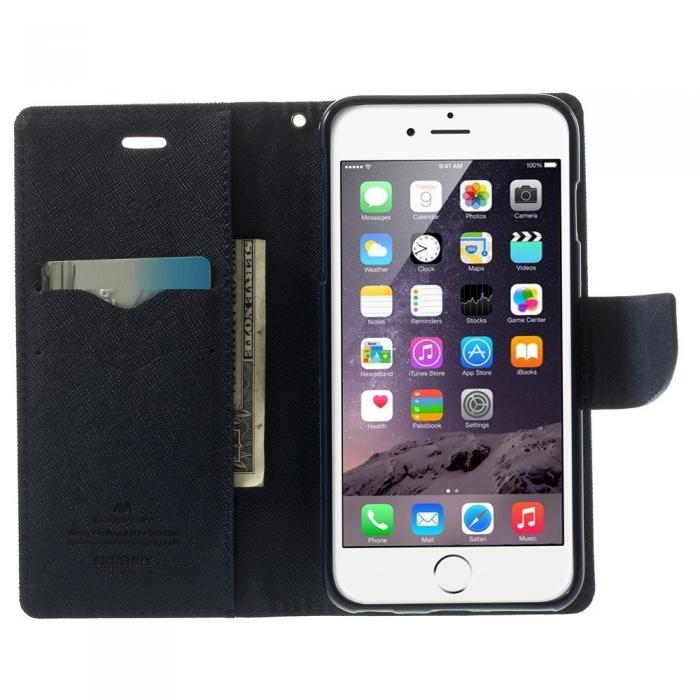 UTGATT5 - Mercury Fancy Diary Plnboksfodral till Apple iPhone 6(S) Plus - Lila