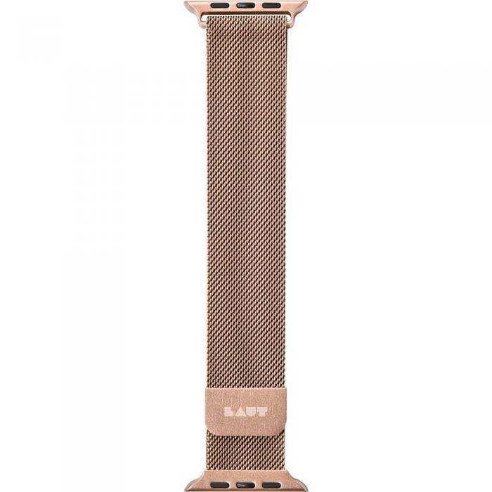 UTGATT5 - Laut Steel Loop Armband till Apple Watch 38mm Guld