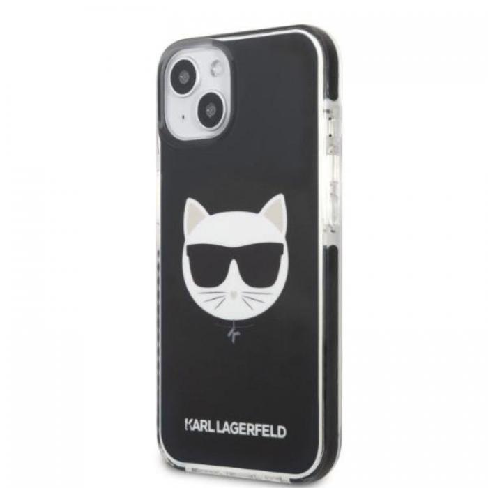 KARL LAGERFELD - Karl Lagerfeld iPhone 13 mini Skal Choupette Head - Svart