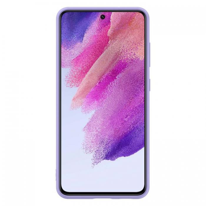 UTGATT5 - Samsung Silicone Skal Galaxy S21 FE - Lavender