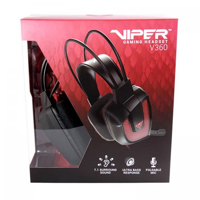 UTGATT1 - VIPER Gaming Headset V360 Stereo Virtual 7.1 Surround