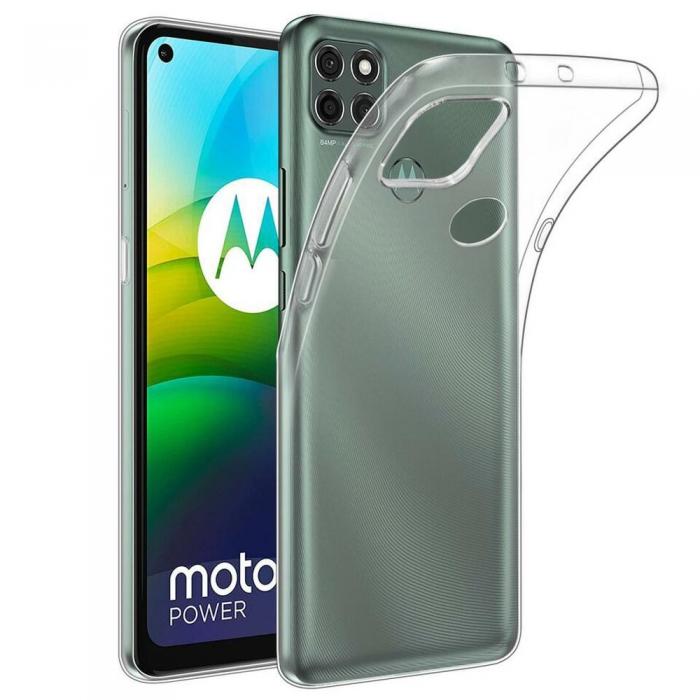 UTGATT1 - Motorola Moto G9 Power Skal Ultra Slim 0,5mm Transparant