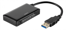 Deltaco - USB3 till SATAIII 2,5/3,5HDD