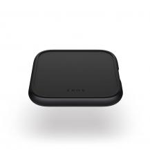 ZENS - ZENS Single Alu. QI Laddare + USB-A out 10W inkl 18W USB-C PD Svart