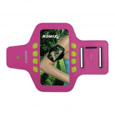 A-One Brand - Romix Universalt Sportarmband med reflexer upp till 4.7'' - Magenta