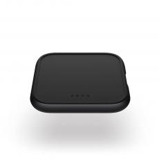 ZENS - ZENS Single Alu. QI Laddare + USB-A out 10W inkl 18W USB-C PD Svart
