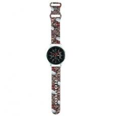 Hello Kitty - Hello Kitty Galaxy Watch (20mm) Armband Tags Graffiti - Rosa