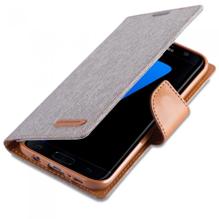 UTGATT5 - CoveredGear Woven Wallet till Samsung Galaxy S7 Edge - Gr