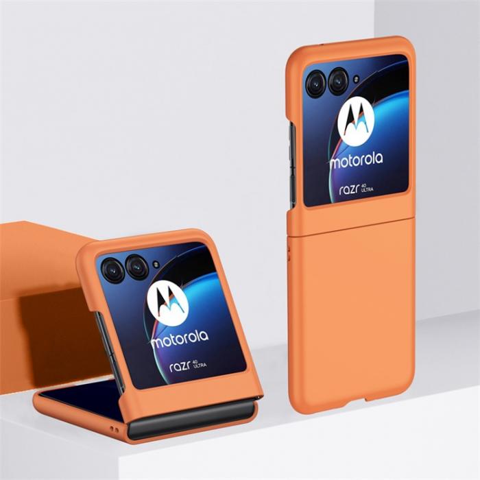 A-One Brand - Motorola Rzar 40 Ultra Mobilskal PC - Orange
