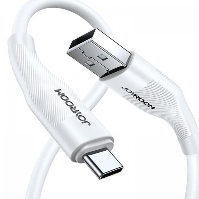 UTGATT1 - Joyroom USB-A till USB-C Kabel 1m 3A - Vit