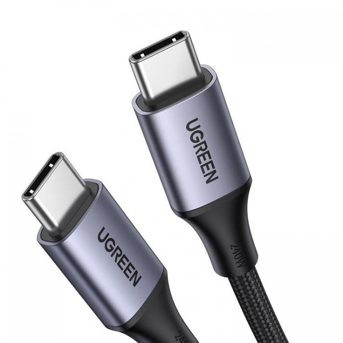 Ugreen - Ugreen USB-C till USB-C 240W Kabel 2m - Gr