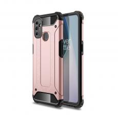 A-One Brand - Armor Guard Skal OnePlus Nord N100 - Rosa Guld