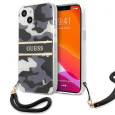 Guess - Guess Camo Strap Collection Skal iPhone 13 mini - Svart