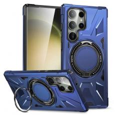 Taltech - Galaxy S24 Ultra Mobilskal Magsafe Kickstand - Mörkblå