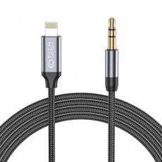 Tech-Protect - Tech-Protect Lightning To Aux Mini (3.5mm) Kabel 100 cm Svart