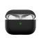 KeyBudz - PodSkinz Artisan - Handgjort Lderfodral fr dina Airpods Pro - Svart
