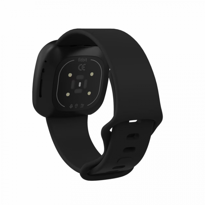 A-One Brand - Fitbit Versa 3/Sens Armband Silikon - Svart
