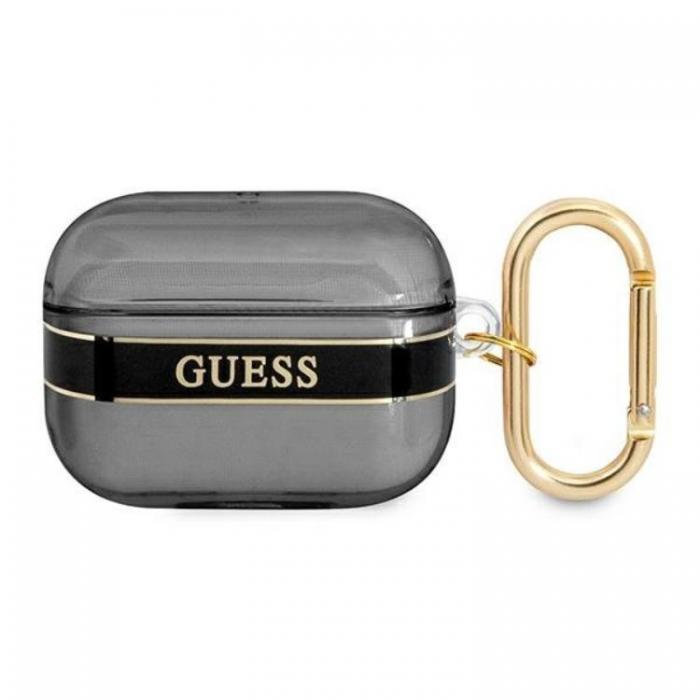 Guess - Guess AirPods Pro Skal Strap Collection - Svart