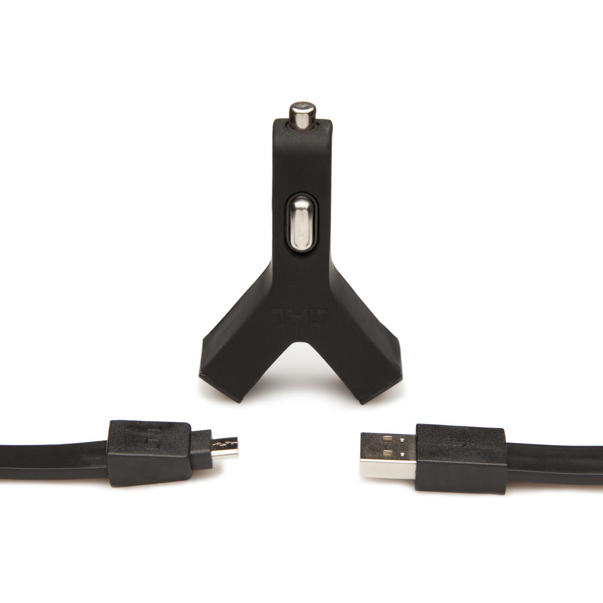 TYLT
Tylt Y-Charge Billaddare med micro USB-kabel - 2 USB portar