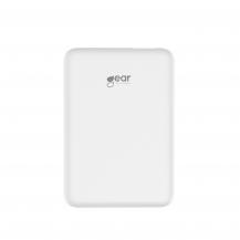GEAR - GEAR Powerbank 5000 mAh 1xUSB-C 1xUSB-A 1xMicroUSB - Vit