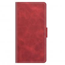 A-One Brand - Flip Folio Plånboksfodral till Samsung Galaxy A03s - Röd