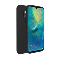 SiGN - SiGN Huawei Mate 20 Skal Liquid Silicone - Svart