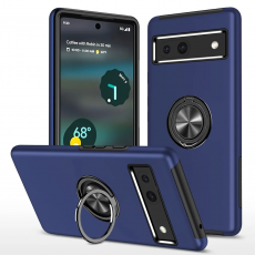 Taltech - Google Pixel 7A Mobilskal Ringhållare - Blå