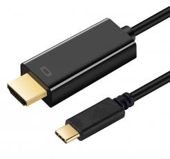 Art - ART Kabel USB-C hane till HDMI hane 4K 30Hz ART 1,8m