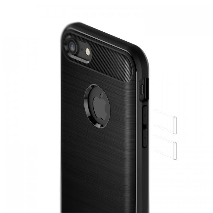 UTGATT5 - Caseology Vault II Skal till Apple iPhone 8/7 - Svart