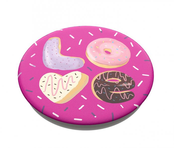 UTGATT5 - POPSOCKETS Love Donut Avtagbart Grip med Stllfunktion