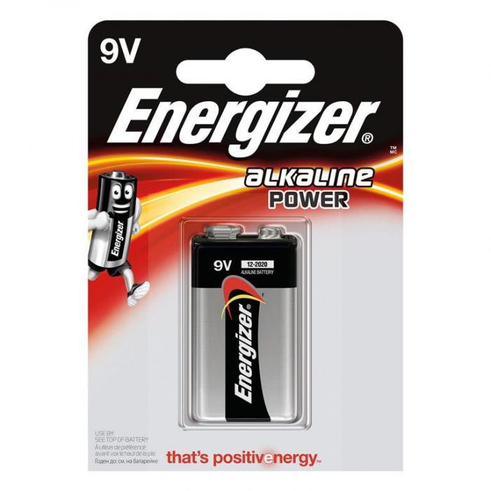 Energizer - ENERGIZER Batteri 9V/6LR61 Alkaline Power 1-pack