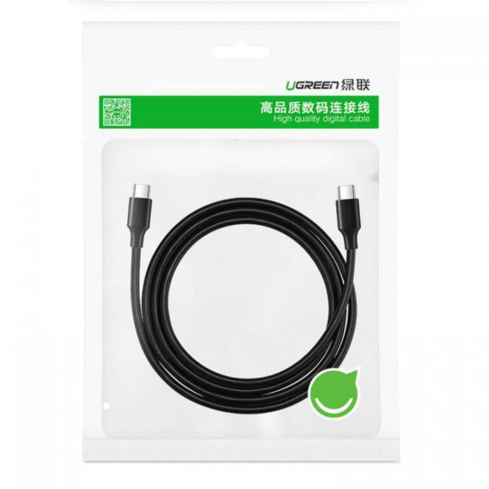 Ugreen - Ugreen USB-C till USB-C Kabel 1m - Svart