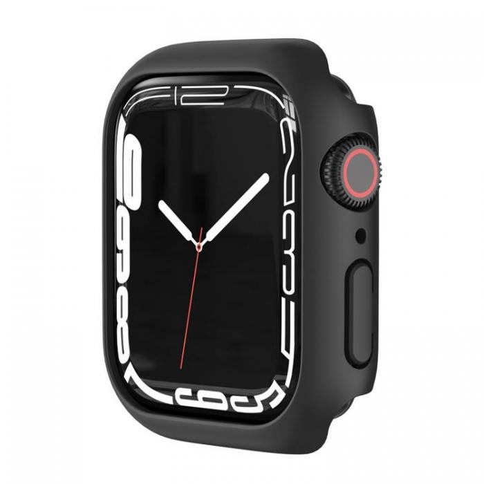 A-One Brand - Hrd PC Skal Apple Watch 7 41 mm - Svart